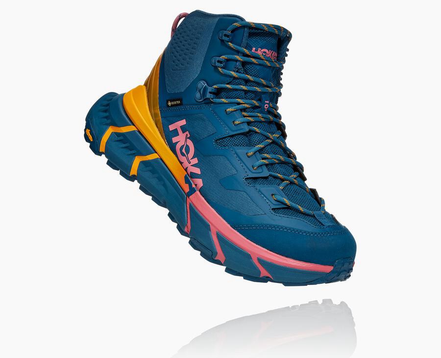 Hoka One One Turisticke Topanky Panske Modre - TenNine Hike GORE-TEX - 62318-BIYE